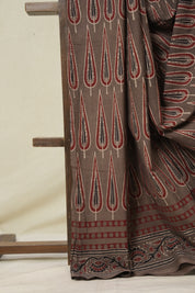 Kashish HBP Cotton Ajrakh Saree - SRKCAS06