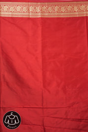 Red Banarasi Silk Saree - SRRBSS922