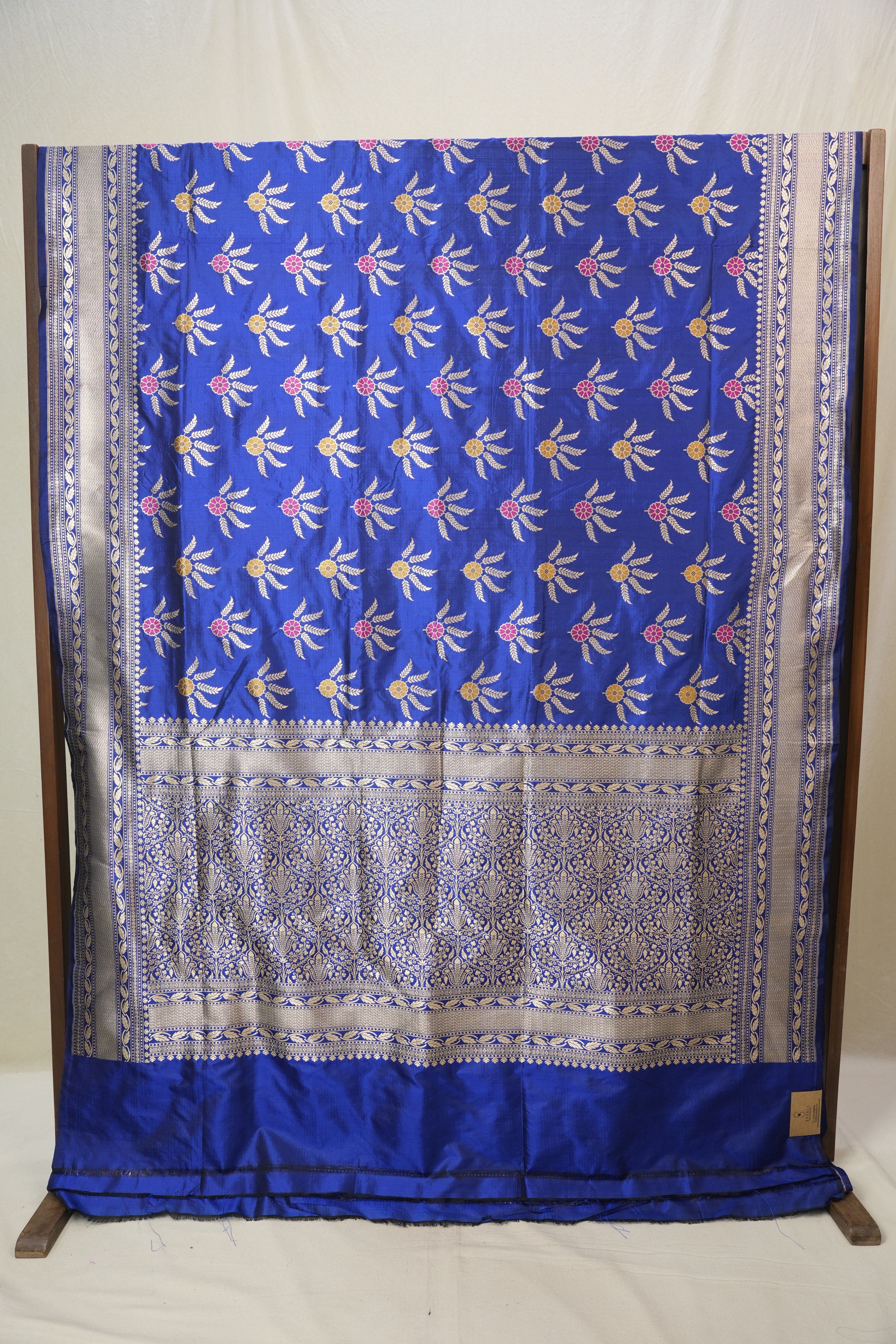 Blue Banarasi Silk Saree - SRBBSS916