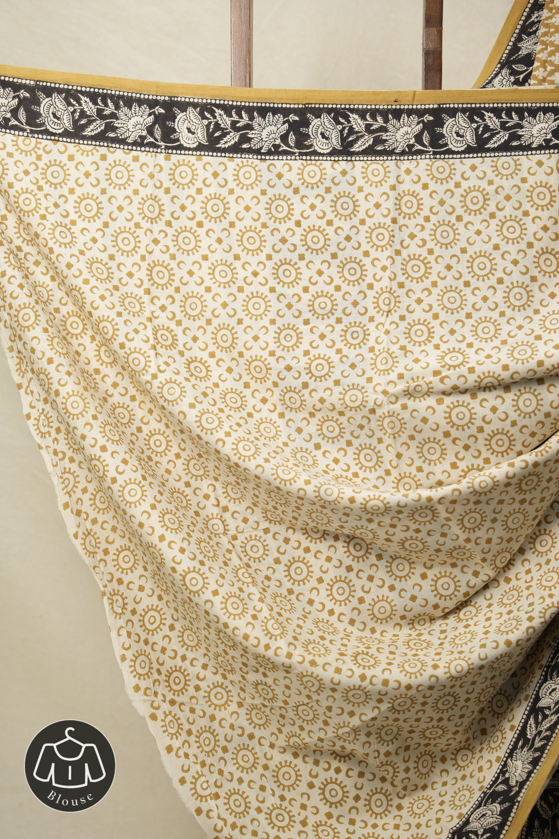 Musturd HBP Cotton Saree - SRMCS3209