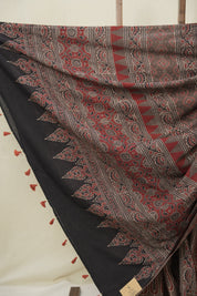 Kashish HBP Cotton Ajrakh Saree - SRKCAS06