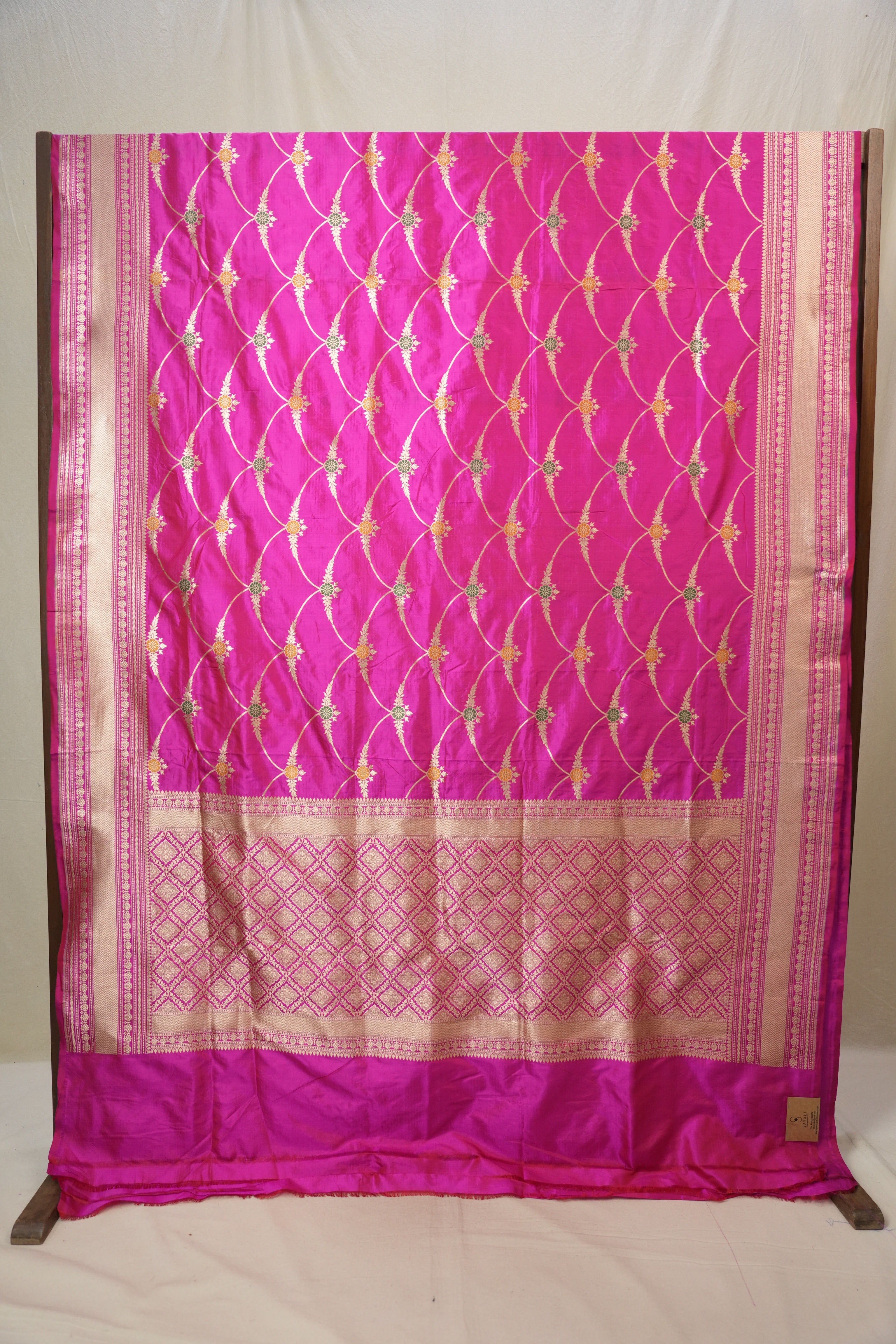 Pink Banarasi Silk Saree - SRPBSS914