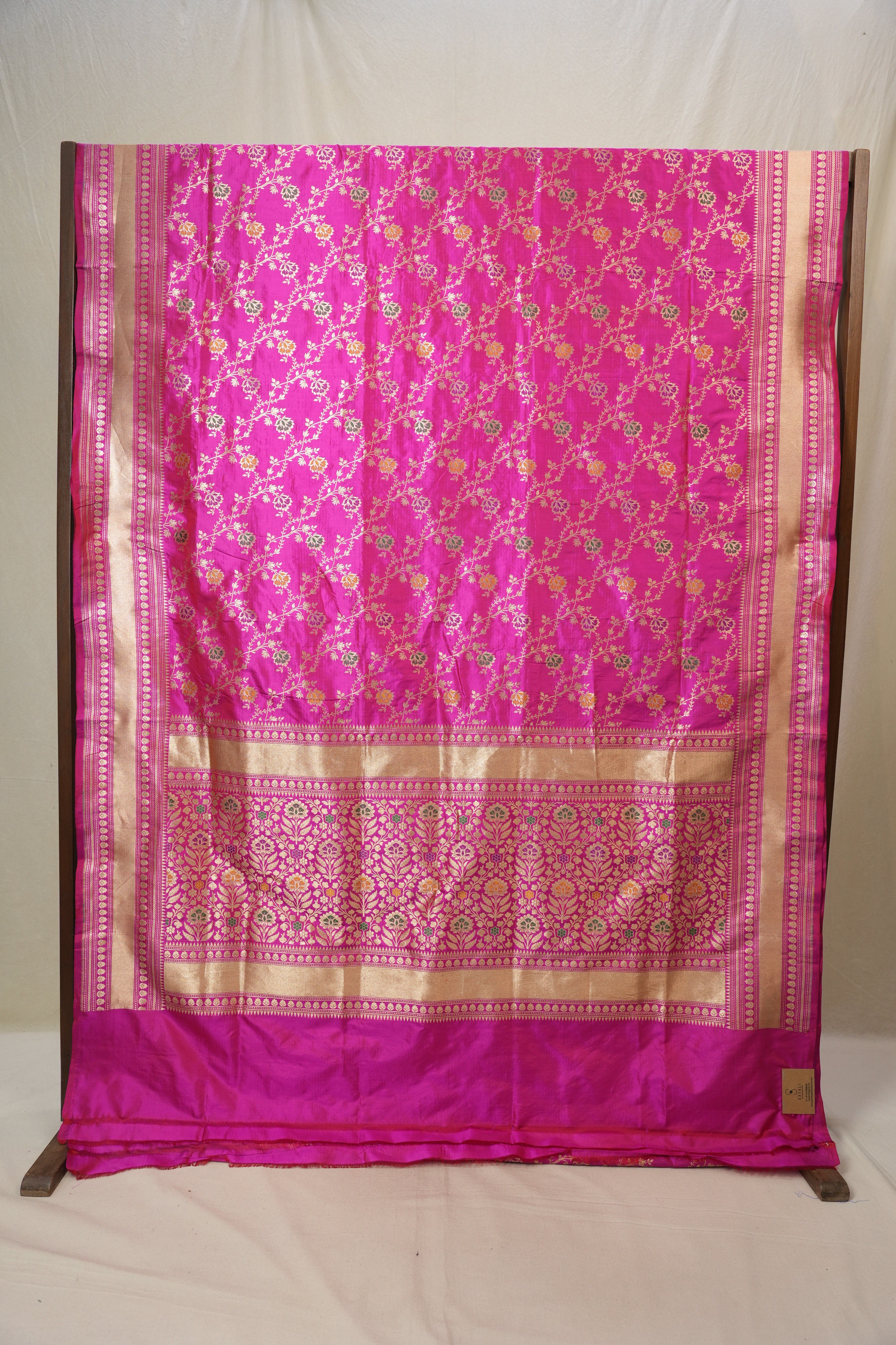 Pink Banarasi Silk Saree - SRPBSS918