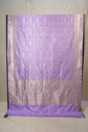 Lavender Banarasi Silk Saree - SRLBSS917