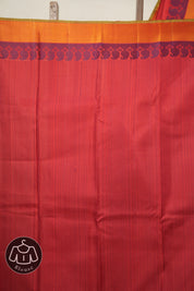 Red Kanjivaram Silk Saree - SRRKSS970