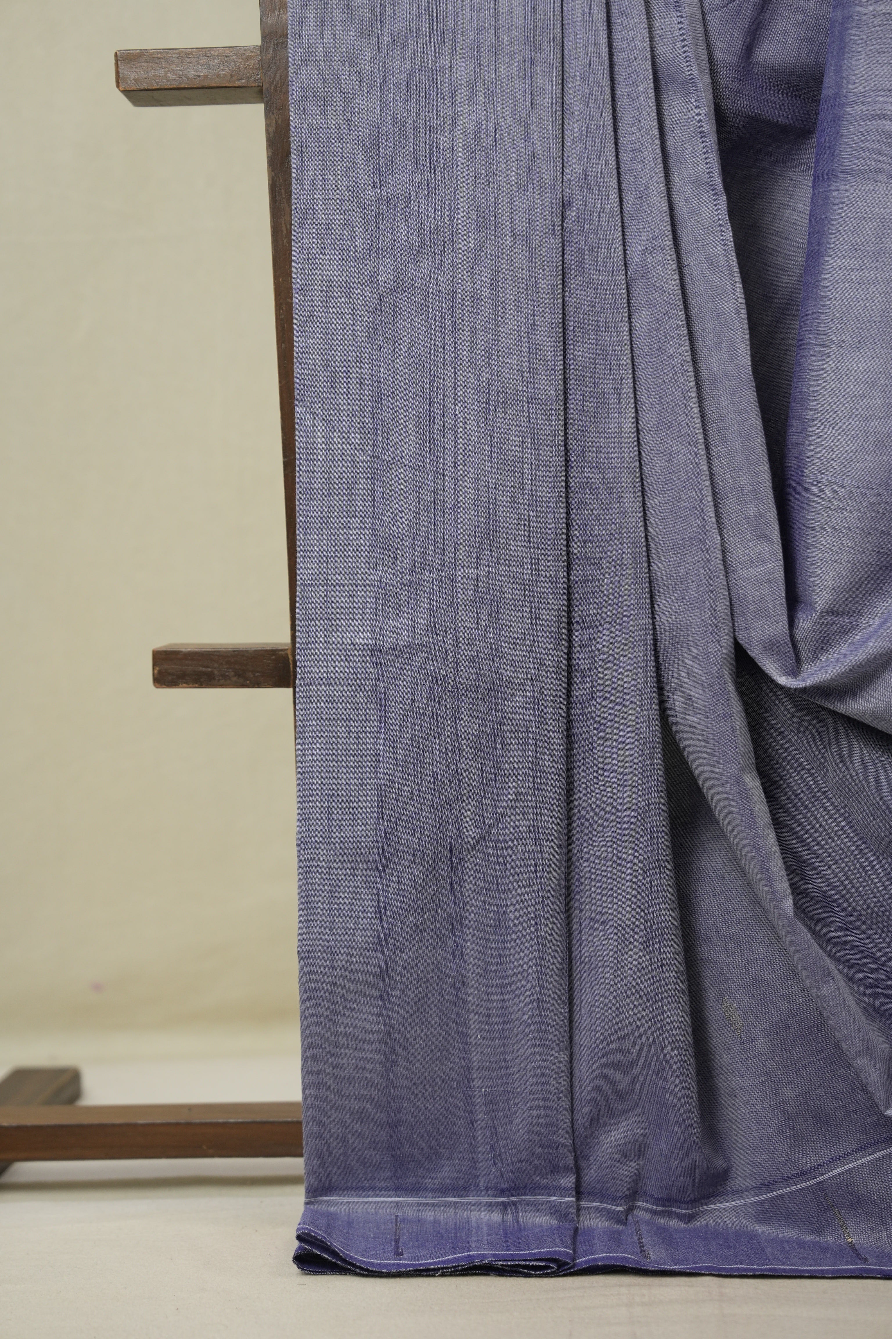 Lavender Cotton Paithani Saree - SRLCPS744