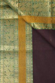 Wine Kanchi Cotton Saree - SRWKCS1071