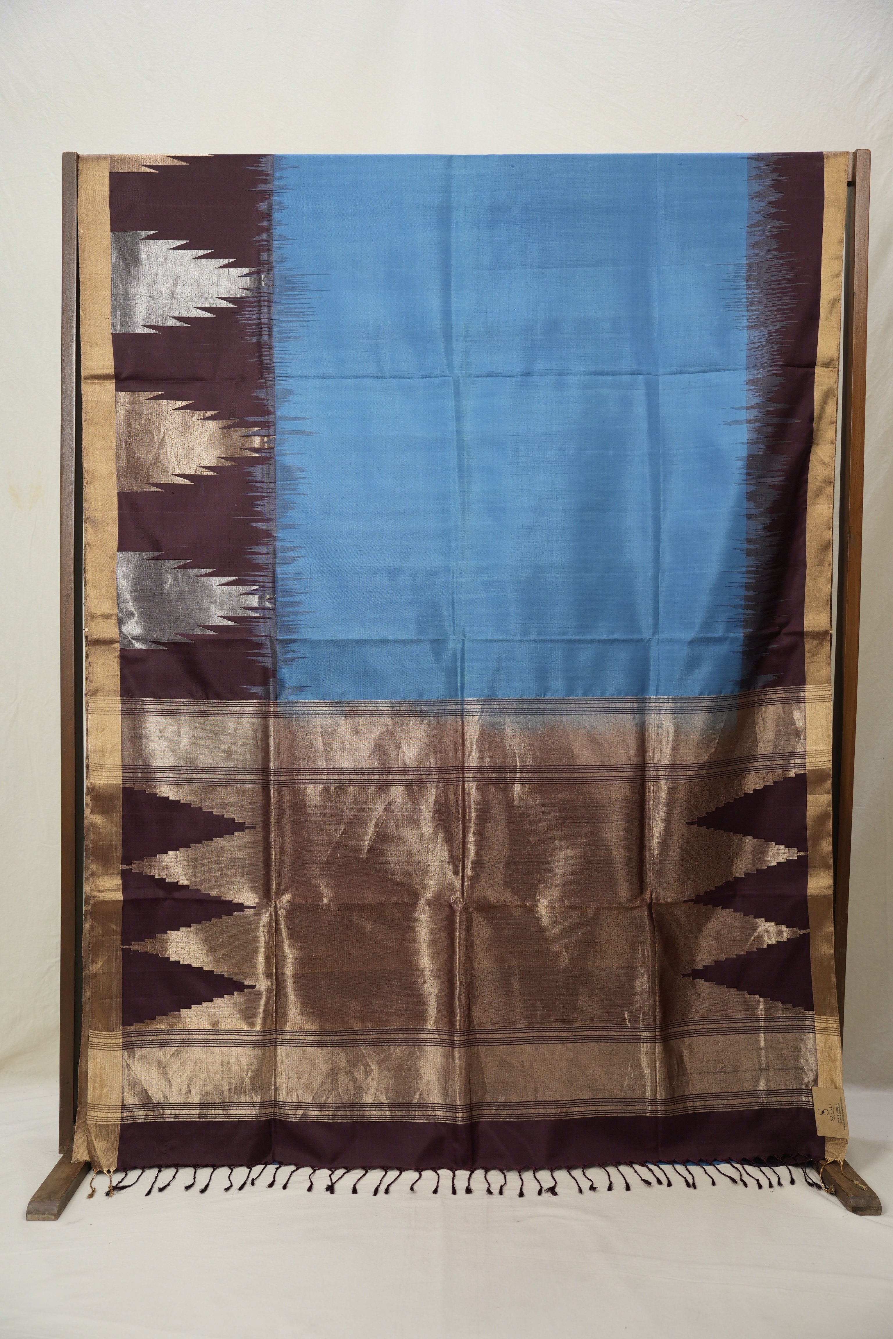 Pastel Blue Soft Silk Saree - SRPBSSS351