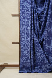 Blue HBP Cotton Saree - SRBCS3202
