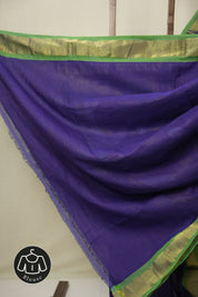 Violet Cotton Paithani Saree - SRVCPS742