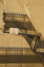 Beige Kanchi Cotton Saree - SRBKCS1054