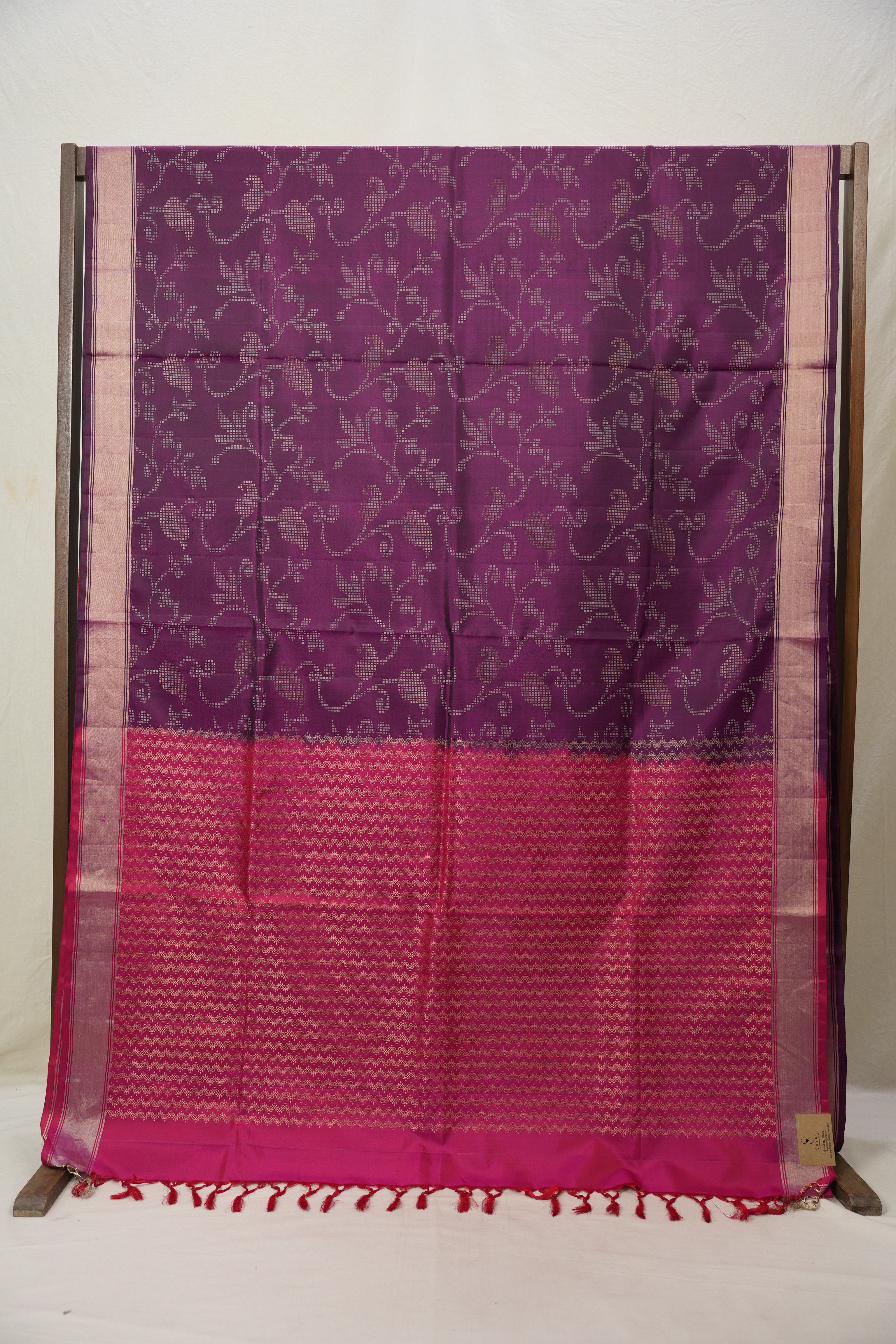 Purple Soft Silk Saree - SRPSSS262
