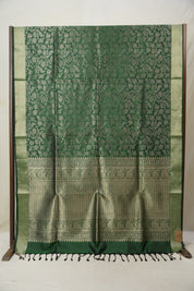 Green Soft Silk Saree - SRGSSS352