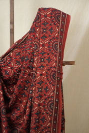 Maroon Modal Silk Saree - SRMMSS639