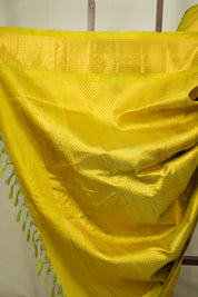 Green Gadwal Silk Saree - SRGGSS666