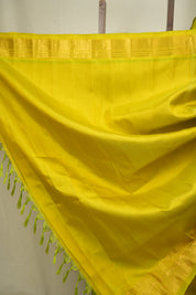 Green Gadwal Silk Saree - SRGGSS666