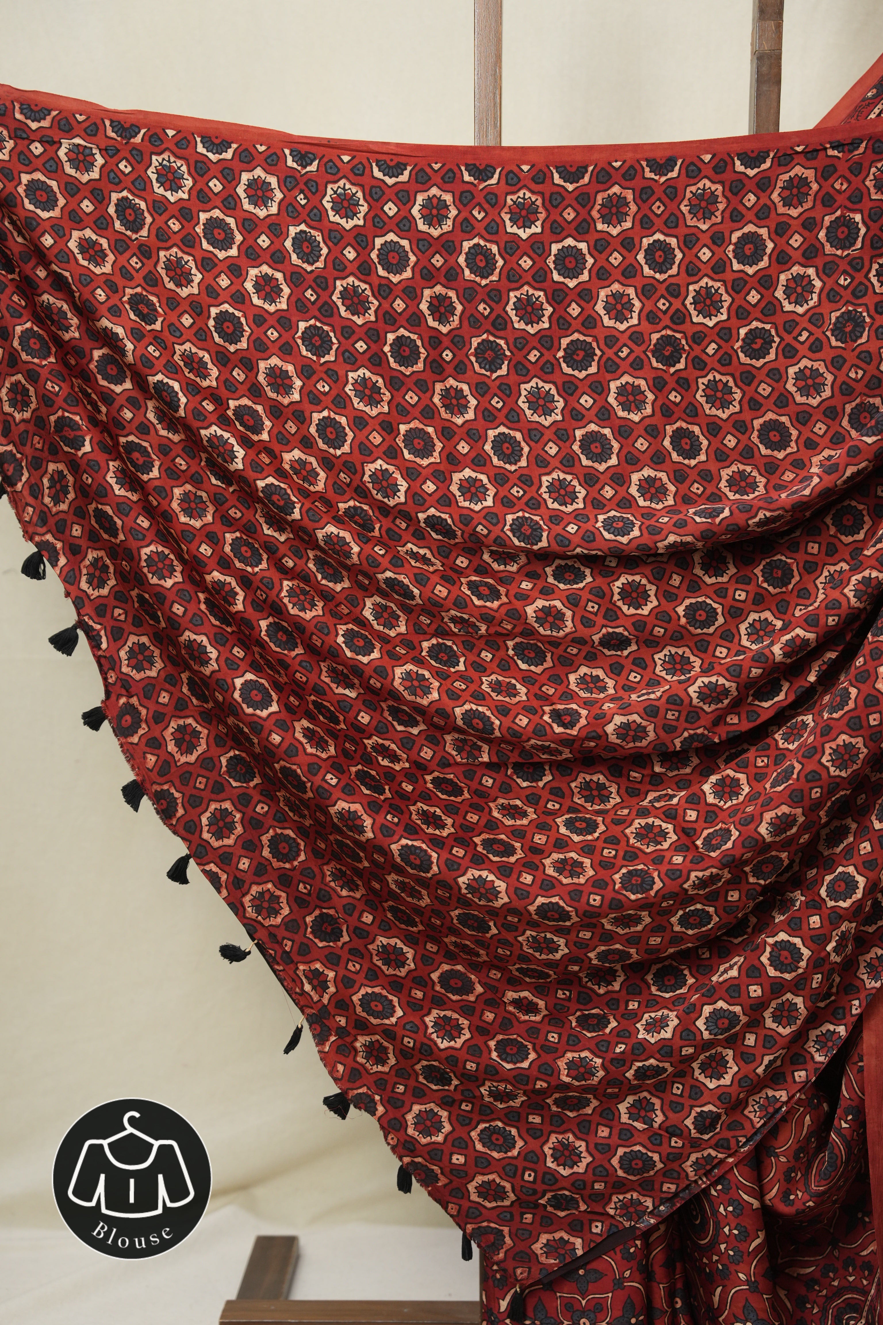 Maroon Modal Silk Saree - SRMMSS639