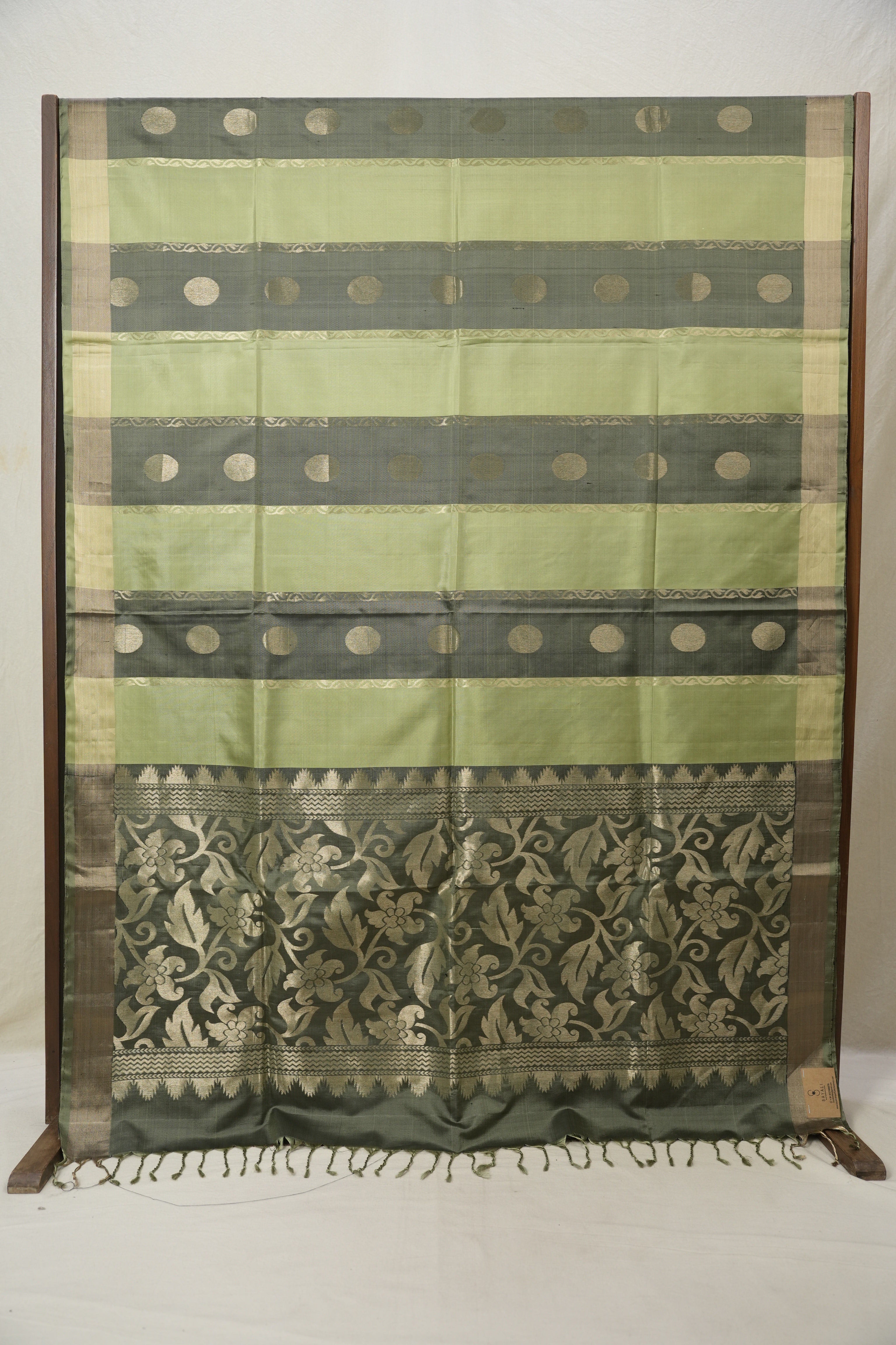 Multicolor Soft Silk Saree - SRMSSS414