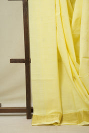 Yellow Cotton Paithani Saree - SRYCPS736
