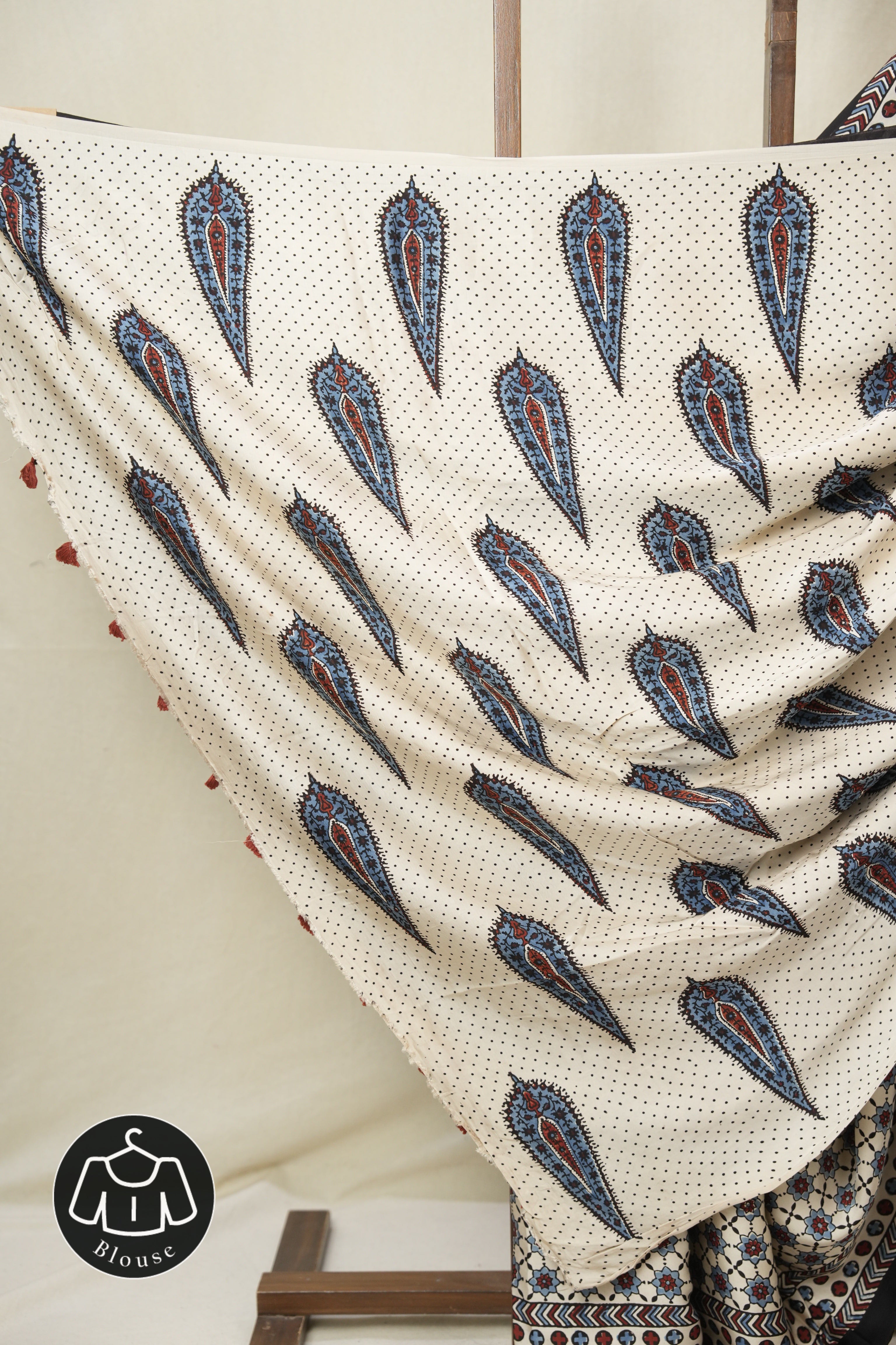 Cream Modal Silk Saree - SRCMSS637