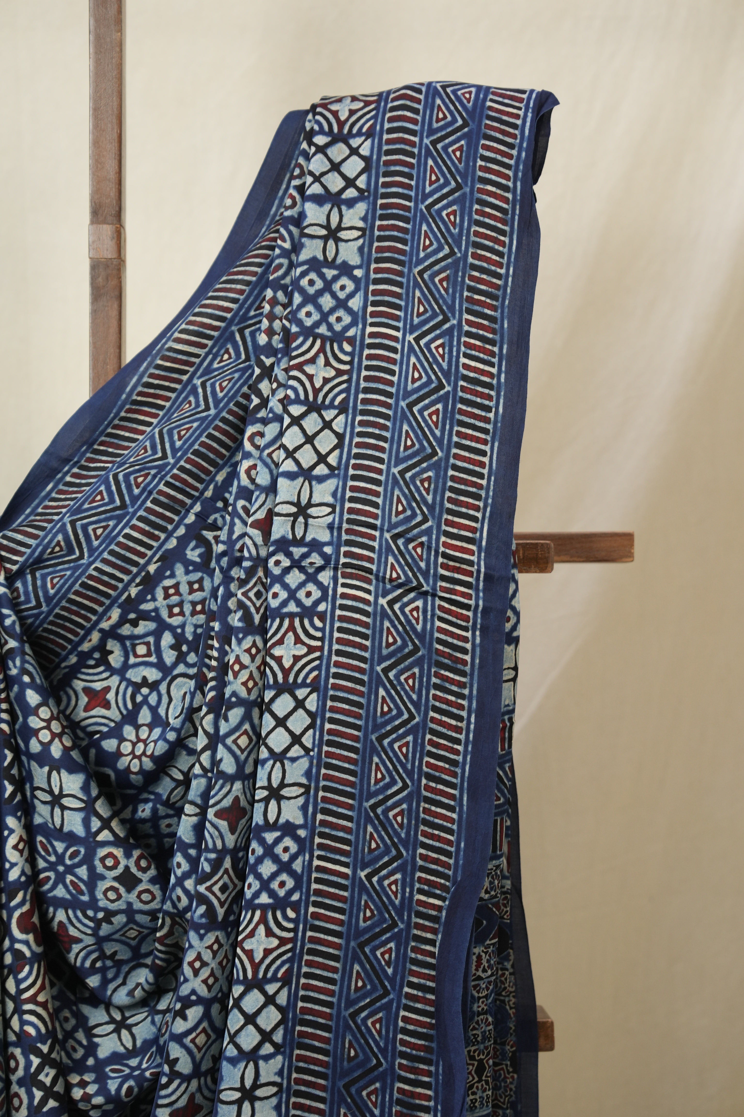 Blue Modal Silk Saree - SRBMSS638