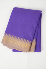Purple Kanchi Cotton Saree - SRPKCS1066