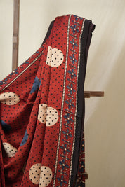 Maroon Modal Silk Saree - SRMMSS640