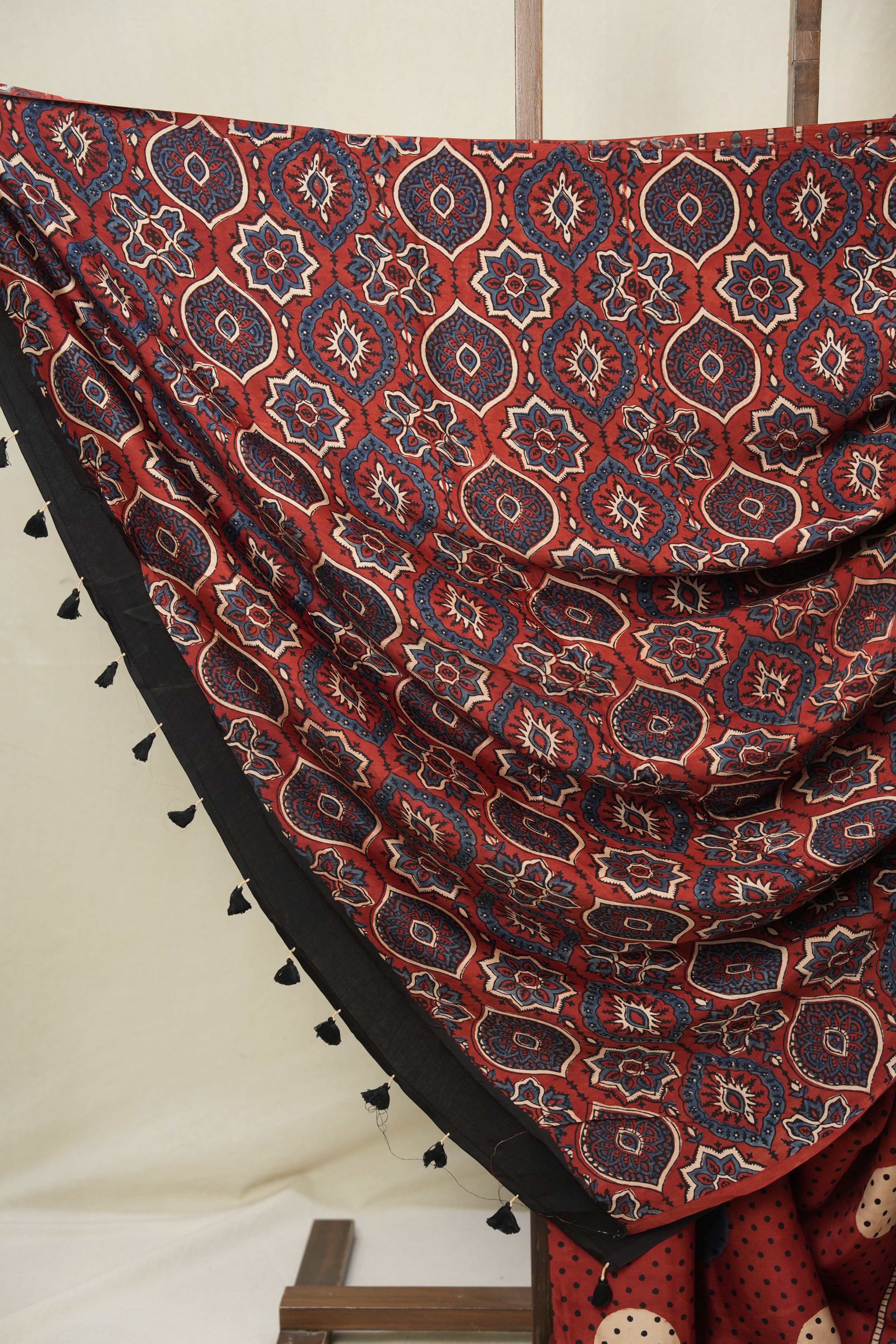 Maroon Modal Silk Saree - SRMMSS640