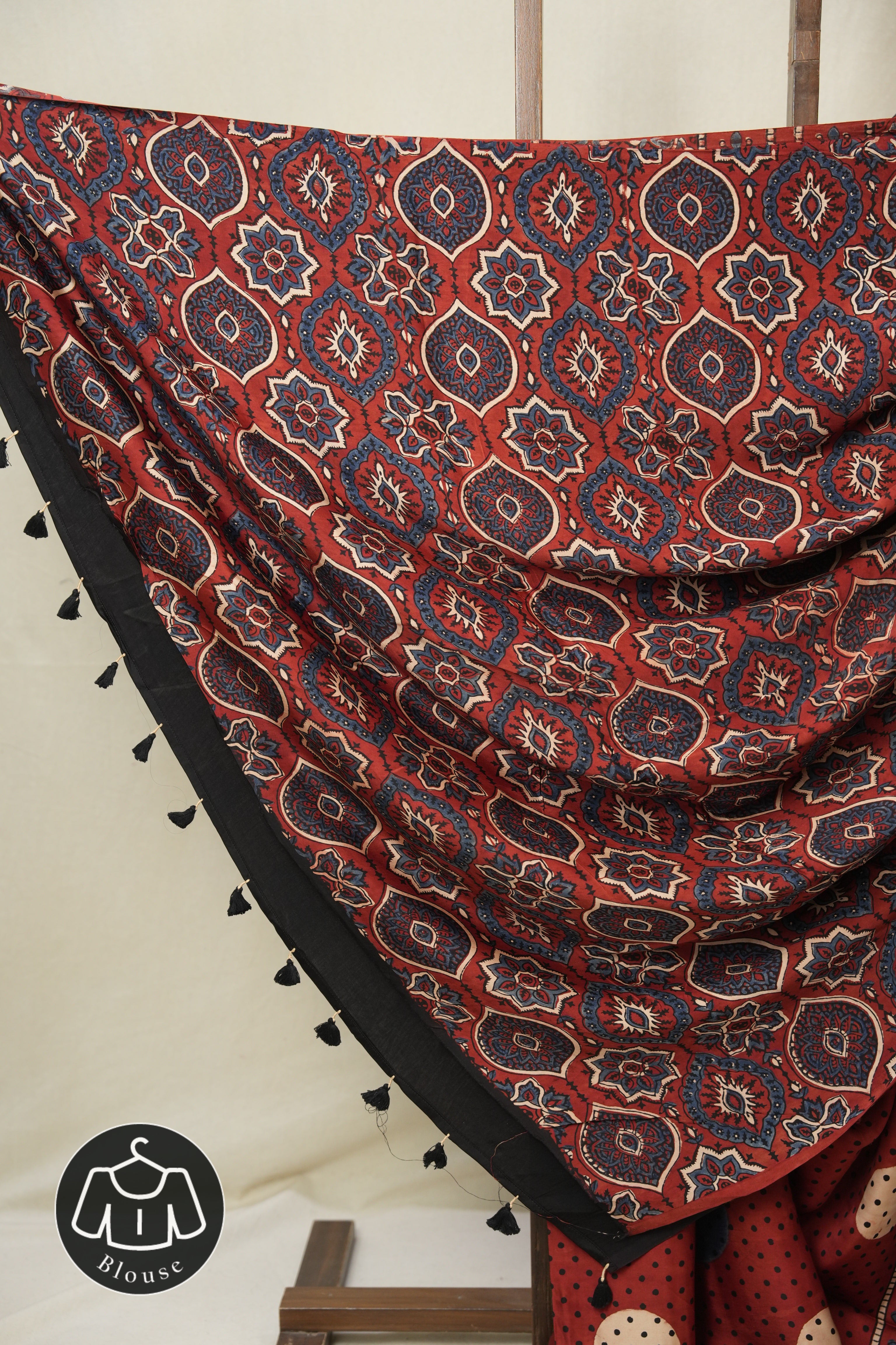 Maroon Modal Silk Saree - SRMMSS640