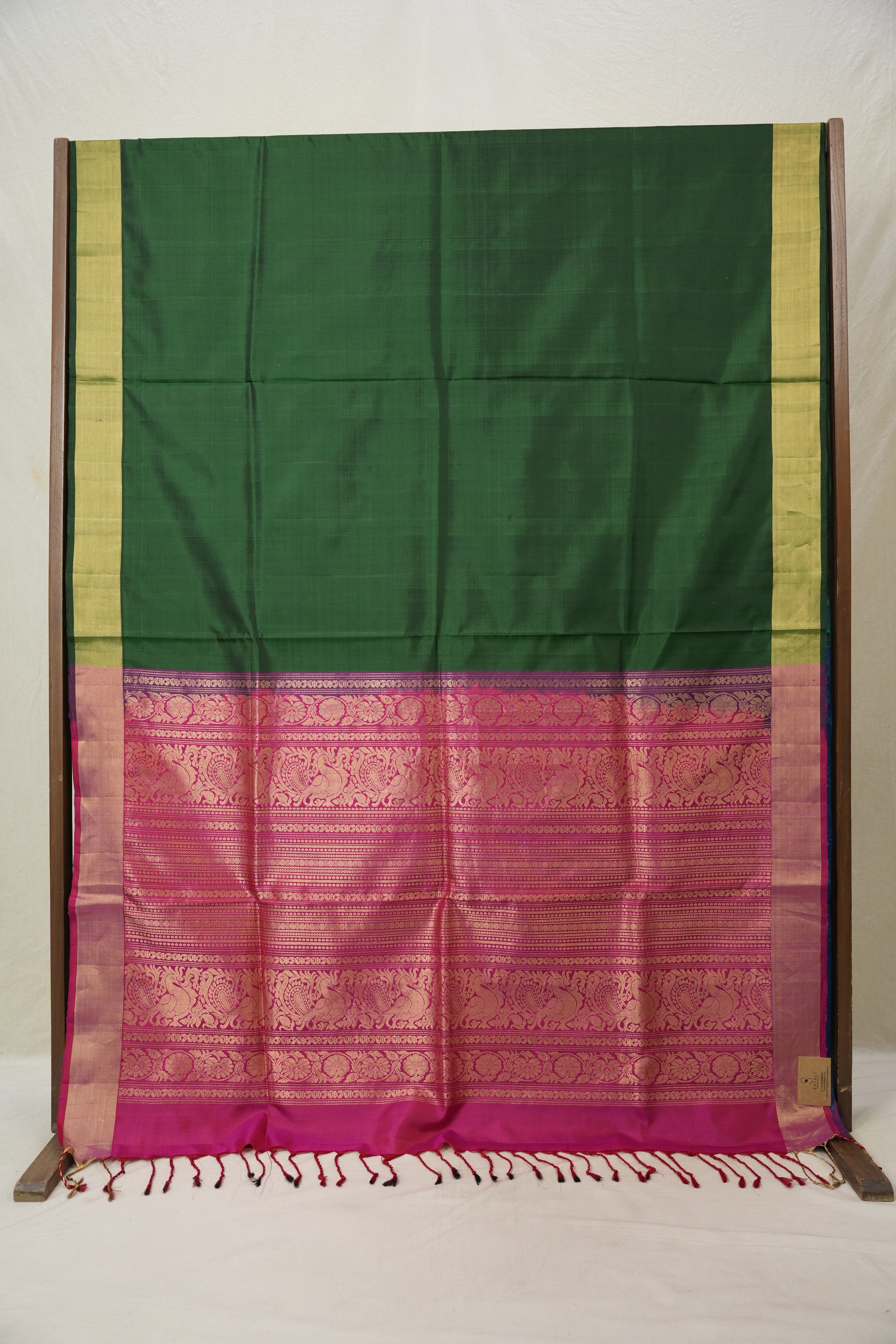 Green  Soft Silk Saree - SRGSSR224