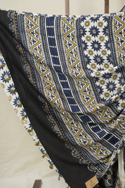 Cream HBP Modal Silk Saree - SRCMSS598
