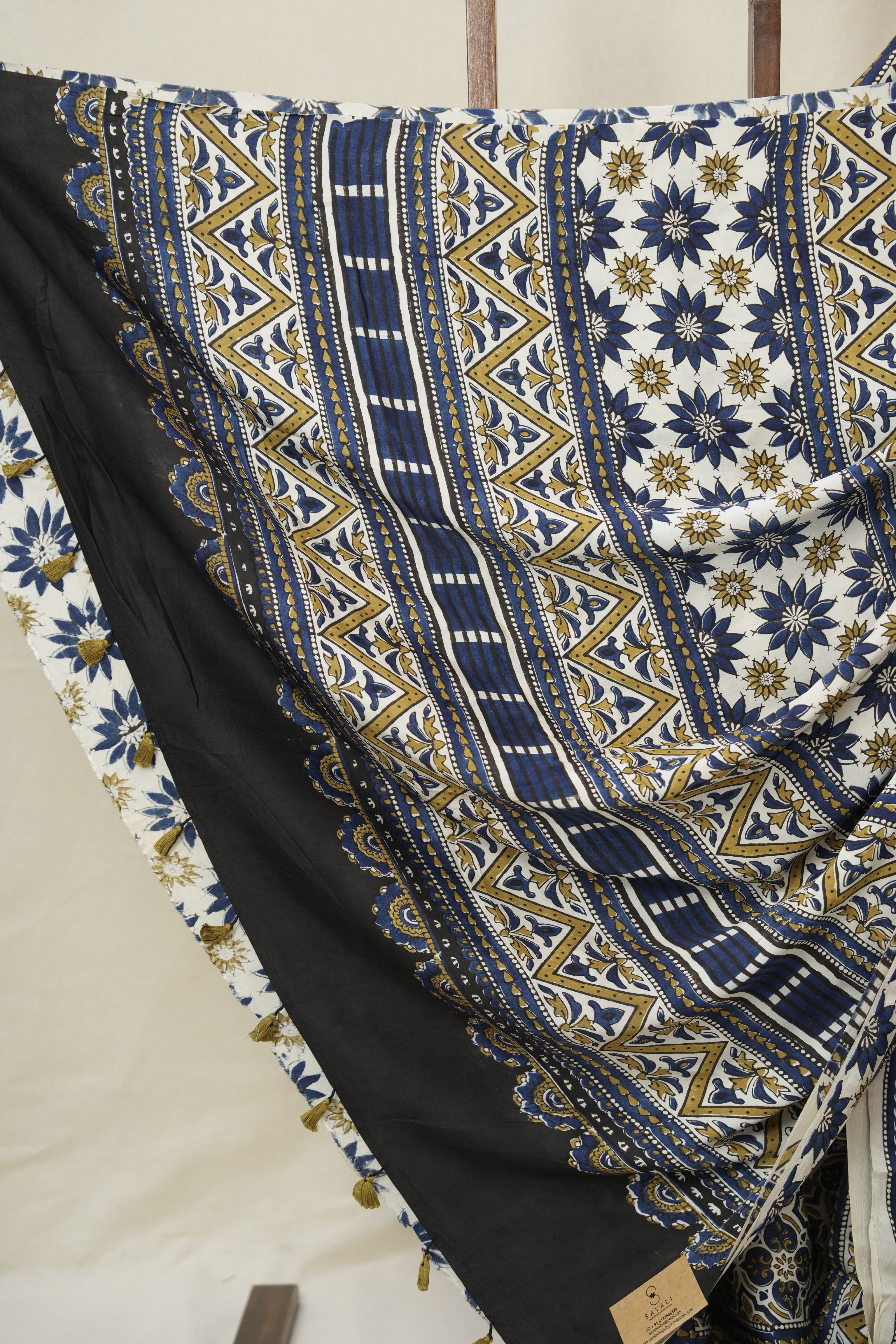 Cream HBP Modal Silk Saree - SRCMSS598