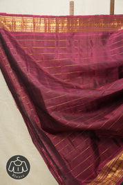 Green Gadwal Cotton Silk Saree - SRGGCSS128