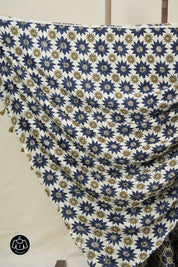 Cream HBP Modal Silk Saree - SRCMSS598