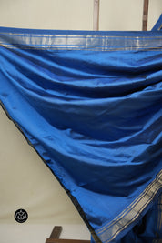 Blue Silk Paithani Saree - SRBSPS788