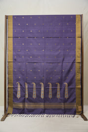 Violet Soft Silk Saree - SRVSSS404