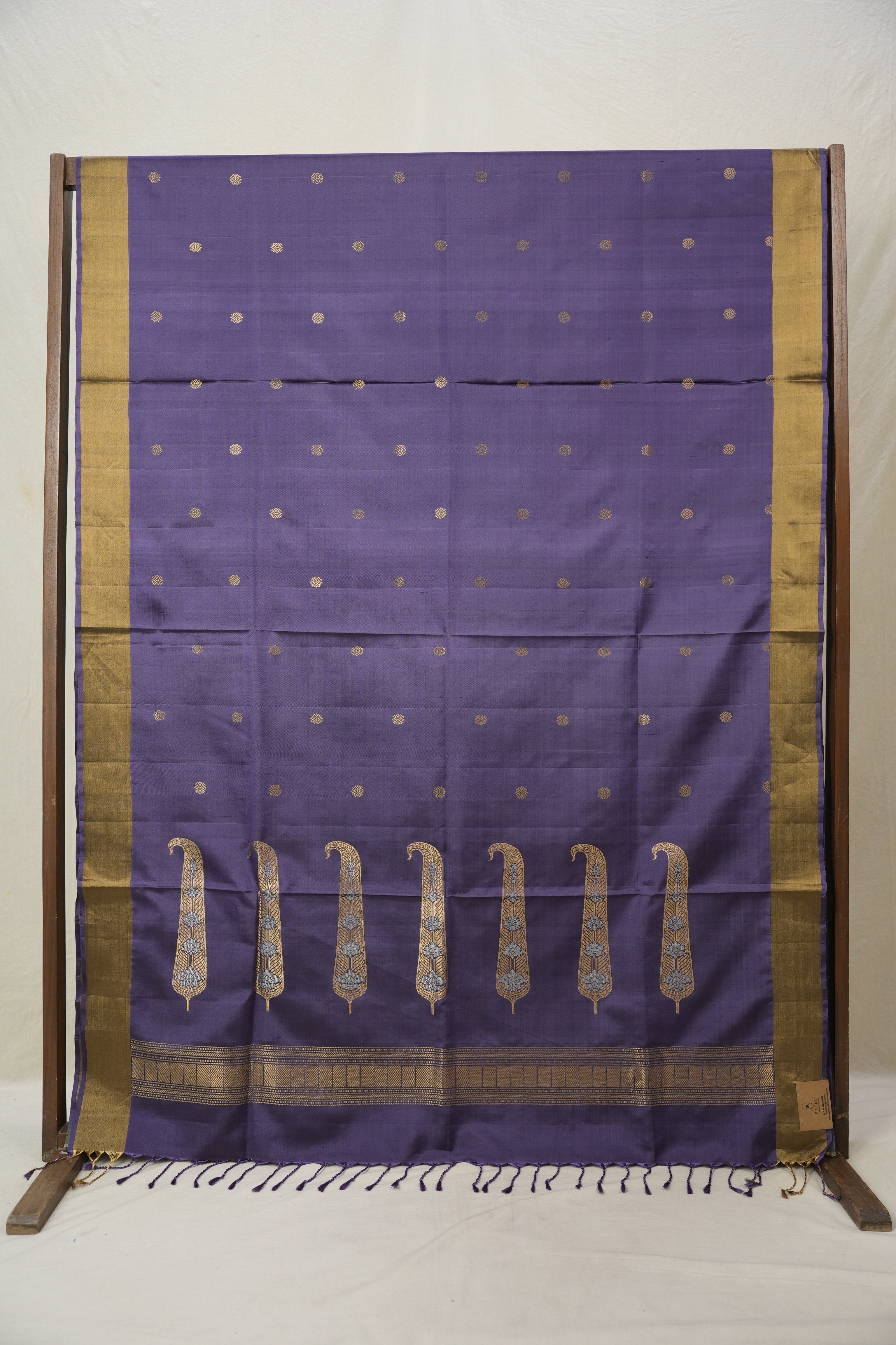 Violet Soft Silk Saree - SRVSSS404