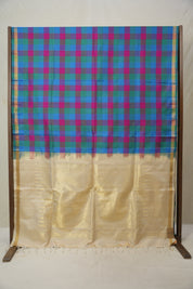 Multicolor Soft Silk Saree - SRMSSS300