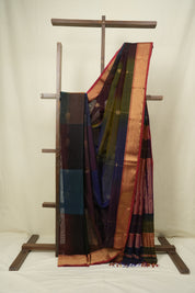 Multicolour Maheshwari Saree - SRMMS1280