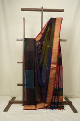 Multicolour Maheshwari Saree - SRMMS1280