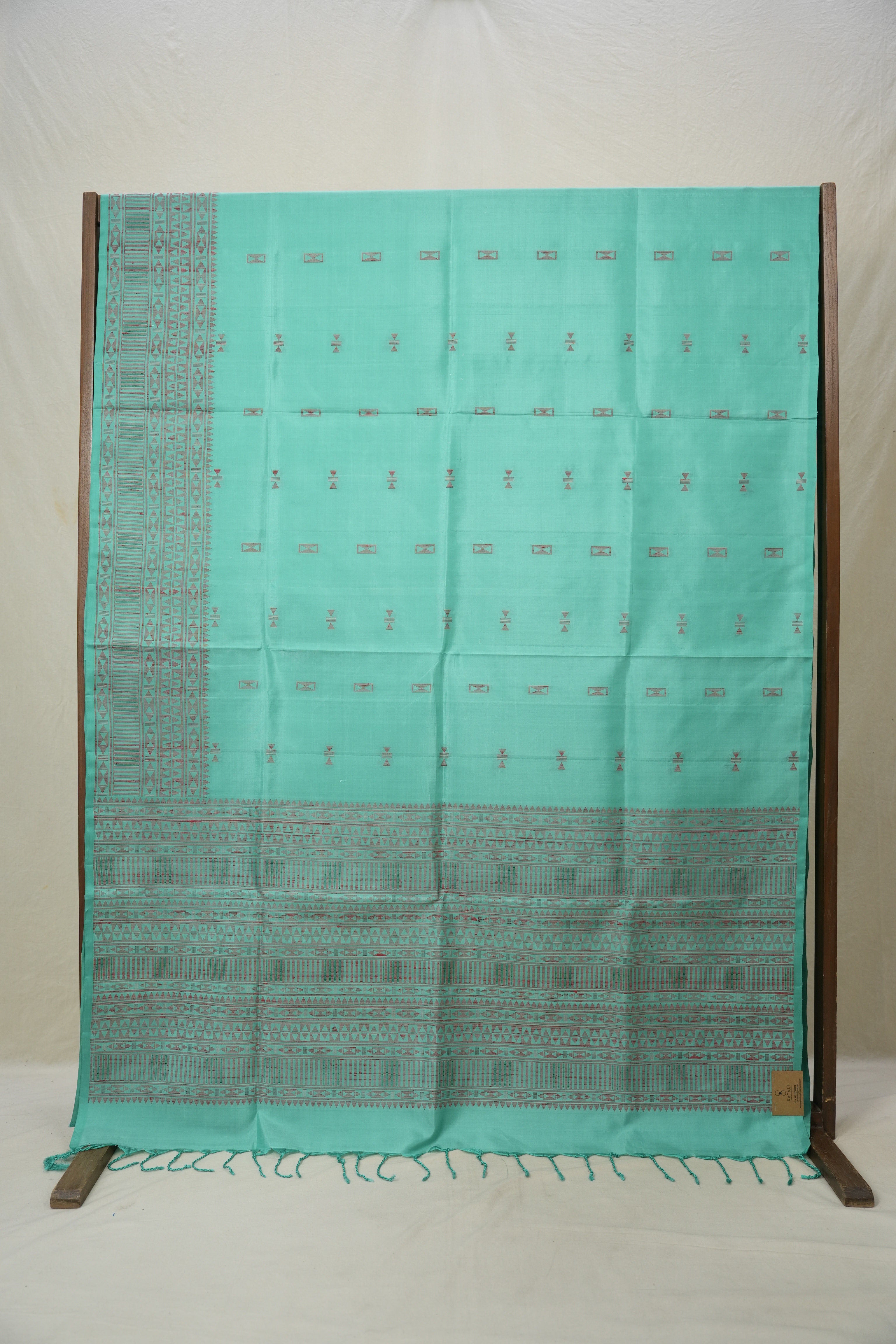 Turquoise Soft Silk Saree - SRTSSS285