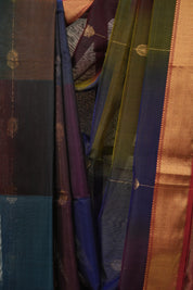 Multicolour Maheshwari Saree - SRMMS1280