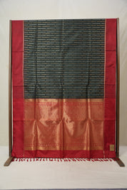 Dark Green Soft Silk Saree - SRDGSSS314