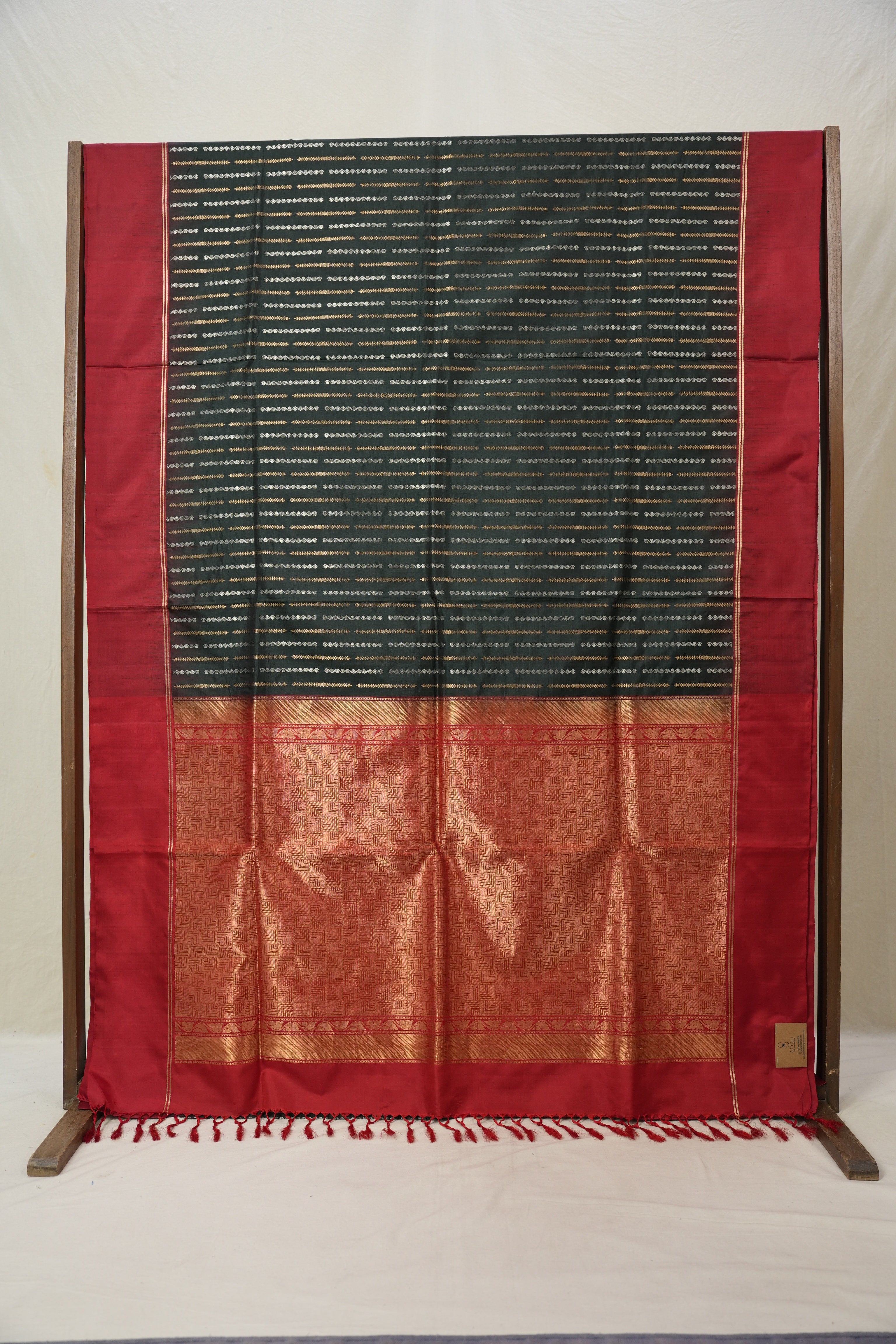Dark Green Soft Silk Saree - SRDGSSS314