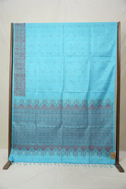 Blue Soft Silk Saree - SRBSSS282