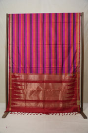 Multicolor Soft Silk Saree - SRMSSS294