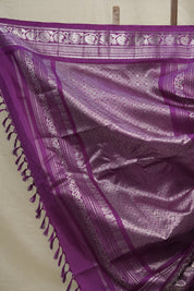 Pista Green Gadwal Silk Saree - SRPGGSS538