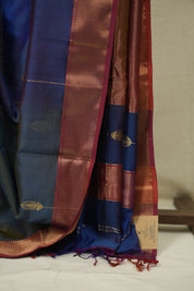 Multicolour Maheshwari Saree - SRMMS1282