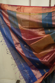 Multicolour Maheshwari Saree - SRMMS1282
