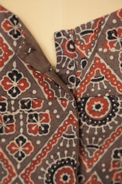Kashish HBP Ajrakh Cotton Blouse - SRKACB35